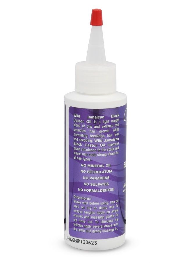 C B SMOOTHE CB Smoothe Wild Jamaican Black Castor Oil (4 Oz) – Hair Growth Formula with Biotin, Niacin & Rosemary – Gentle For Daily Use – Light Weight - Non Greasy – Improves Scalp Circulation - Image 2