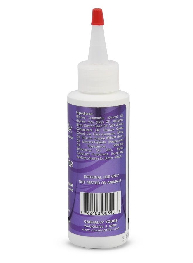 C B SMOOTHE CB Smoothe Wild Jamaican Black Castor Oil (4 Oz) – Hair Growth Formula with Biotin, Niacin & Rosemary – Gentle For Daily Use – Light Weight - Non Greasy – Improves Scalp Circulation - Image 3