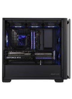 NANOTECH StealthForce 7800 Gaming PC - AMD Ryzen 7 7800X3D AM5 Processor, 8 Cores & 16 Threads, DDR5 32GB (2*16) Ram, Nvidia GeForce RTX 4060Ti OC Edition 8GB GDDR6 Graphics Card, 2TB NVMe M.2 SSD, 3 Fan AIO Liquid Cooler, 750W Power Supply, Windows 11 Pro | Wi-Fi  - Image 3