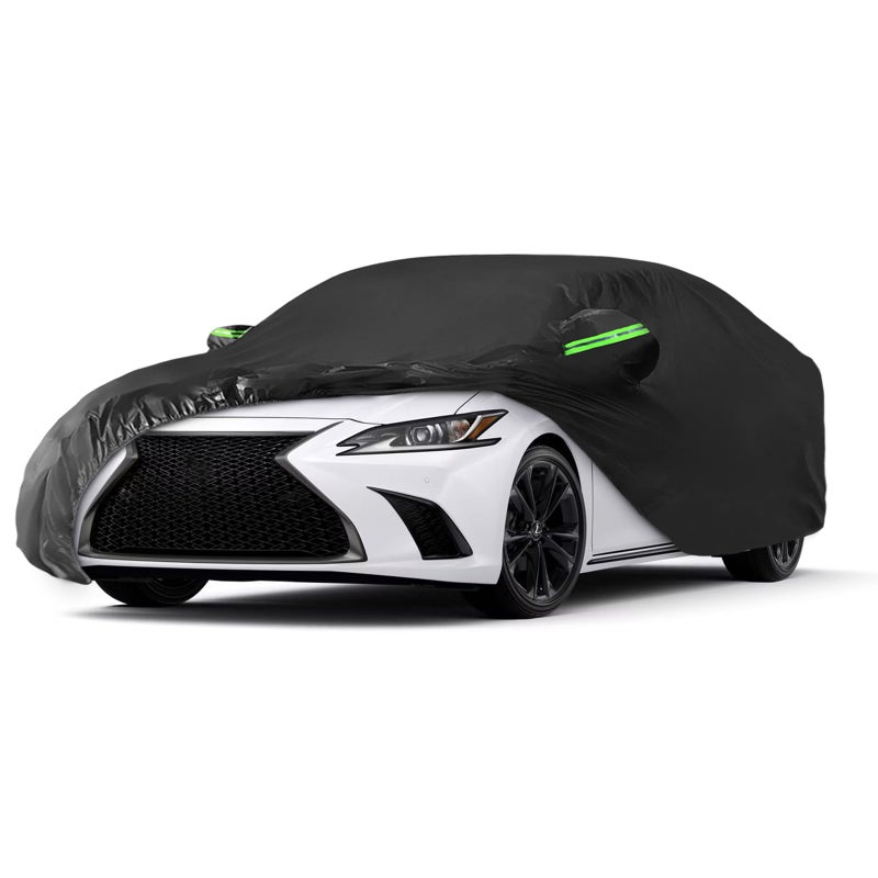 Proadsy 2025 Upgrade Car Cover Custom Fit for 20192025 Lexus ES ES300 330 350 Waterproof All Weather for Automobiles Full Exterior Cover Rain Snow Sun Protector Indoor Outdoor Car Cover