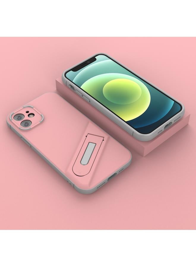 إيروريكس جراب لهاتف iPhone 12 بحامل غير مرئي من مادة TPU + جراب هاتف PC - Image 3