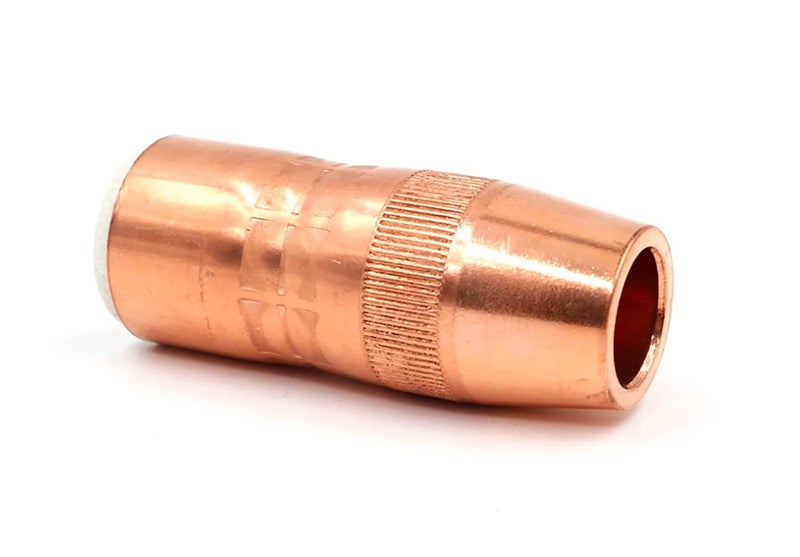 USWELDWIRE 5-PK N-5818C Nozzle Centerfire Large 5/8", 1/8" Recess For Bernard Mig Gun - Image 2