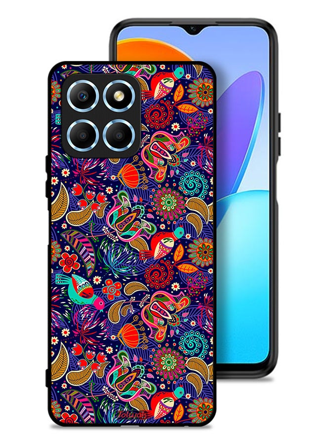 Tolwak Honor X6 Protective Case Cover Pattern Colorful Birds Leaf Flowers - Image 1