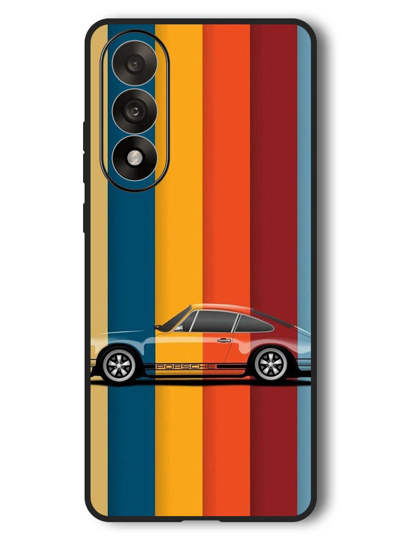 Theodor Case Compatible with OnePlus Nord 5 6.83 Inch Protection Shockproof Bumper Cover Vintage Porche - Image 1