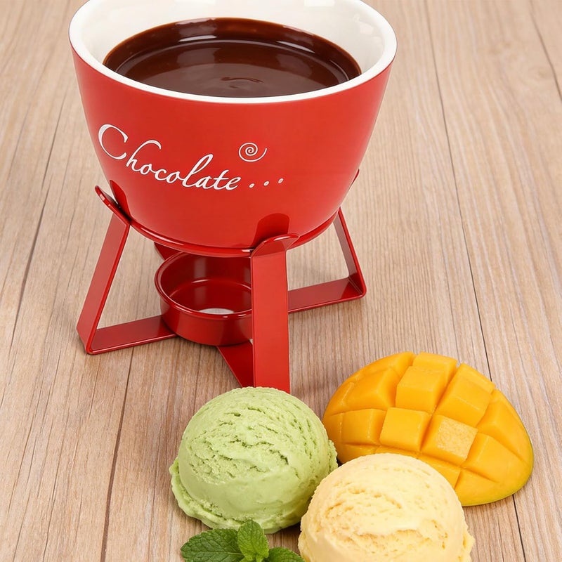 Tiered purchase options Naroote Ceramic Chocolate Fondue Mug, Portable Melting Cup with Stable Metal Stand, Tea Light Candle Warmer Mug with Fork, Ideal for Cheese, Caramel & Dessert Dips (Red) Polished safe edge Multi-demand satisfied design Repeated detach compatible build Room to room portable Practical build Assorted trendy color picks Long lifespan Field test upgraded craftsmanship Labor saving optimized design Longevity optimized build Globally popular universal design Balanced weight Multi-color available build Public demand affordable quality Individual & group usable Season change compatible build Flexible use switching Upgraded classic design Moisture wear upgraded quality Varied dimensions Multi-demand compliant quality Diverse application fit Space saving design picks Flexible purchase choices - Image 5