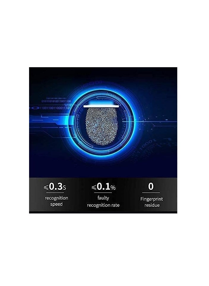 ROBUSTLINE Robustline OUTDOOR Electronic Smart Lock for Front Door with 5 Function- (2 YEARS WARRANTY) Fingerprint, Passcode, Mobile App, Smart IC Card, Metal Key  (RBSL1030B)  - Image 3