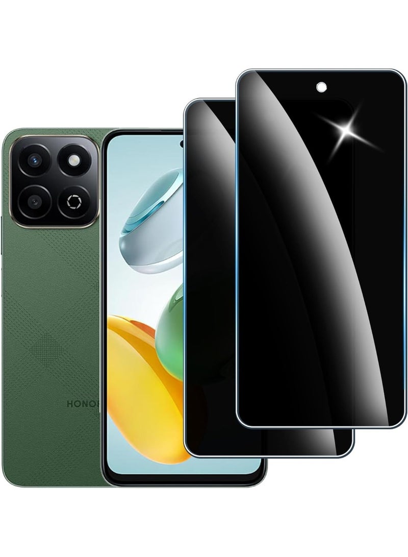Muzz [2 Pack] Privacy Screen Protector for Honor X7c, Anti-Spy 9H Tempered Glass, Full Coverage, Scratch Resistant,28 ° Full Screen Anti-peeping (Honor X7c) - Image 3