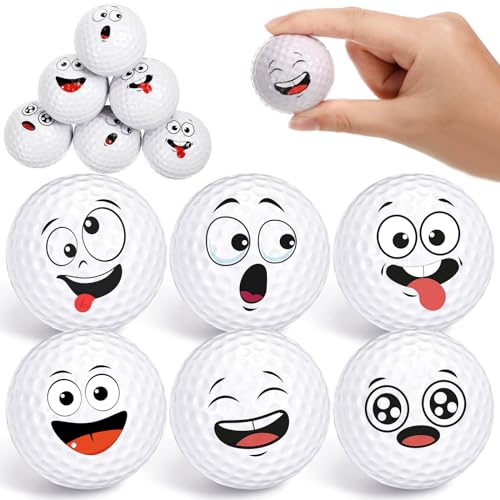 Arrowbash 12 Pcs Mini Face Stress Balls for Boys Girls Sport Funny Face Squeeze Foam Balls for Stress and Anxiety Relief for Party Favors Birthday Gift DecorationGolf - Image 1