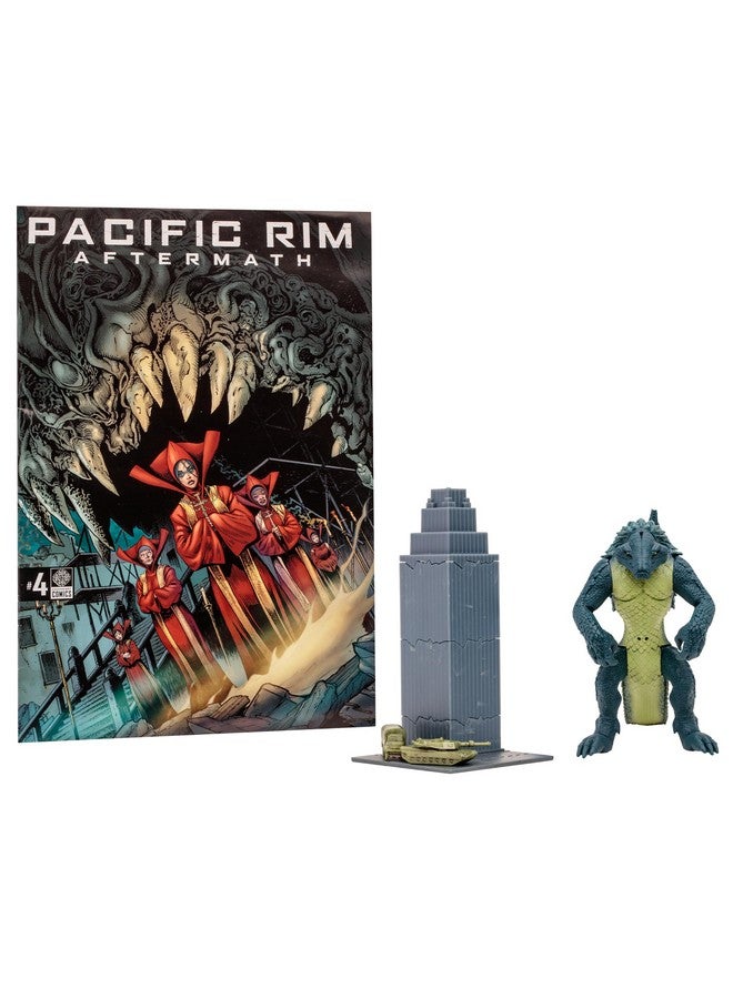 McFarlane Toys Pacific Rim McFarlane Toys Raiju (Kaiju) 4" Scale Figure Playset with Comic - Image 1