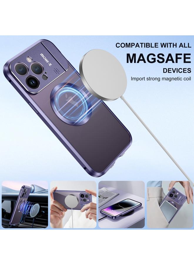 S-TOP Case For iPhone 15 Pro Aromatherapy Holder Single-sided MagSafe Magnetic Phone Case - Image 4