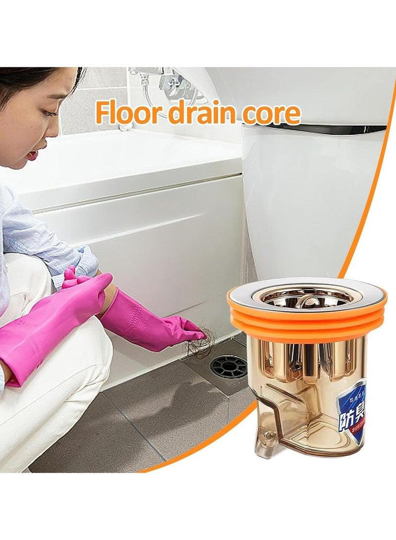 Oasisgalore Quality Iron Floor Drain Stopper - Clogs Prevention & Odor Elimination for Bathroom - Image 2
