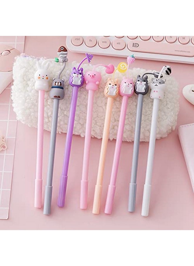 Cartoon Animal Pens Ink Pens Gel Pen Writing Pens Neutral Pens School Office Supplies Kids Gifts 0.38Mm Ball Point Color Cat Pens, Pink Rabbit Pens, White Pig Pens 8Pack - pzsku/ZC1D80D6AA33BFAE4A379Z/45/_/1735214669/0da1a916-2d6d-4fc9-af5e-97c5982eb145