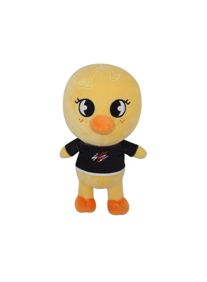 Cross Border Skzoo Doll Plush Toy Stray Children Leeknow Hyunjin Gift-Color:Yellow Chicken-Height:25cm Vacuum Compression - Image 1