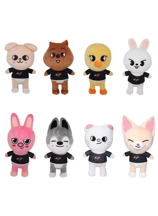 Cross Border Skzoo Doll Plush Toy Stray Children Leeknow Hyunjin Gift-Color:Yellow Chicken-Height:25cm Vacuum Compression - Image 2