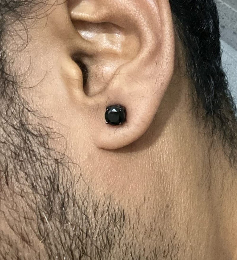 Longita Clip-on Magnetic Fake Earrings for Men - Magnet Aretes de Iman Para Hombre - Image 5