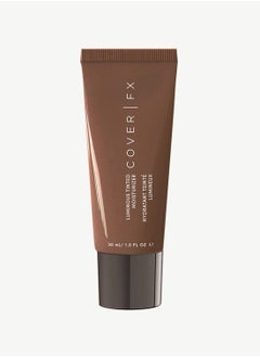 COVER FX COVER FX Luminous Tinted Moisturizer - Deep - Hydrating Lightweight Glow - Light Coverage - Prebiotic and Probiotic Enriched Formula - All Skin Types - 1 Fl Oz 