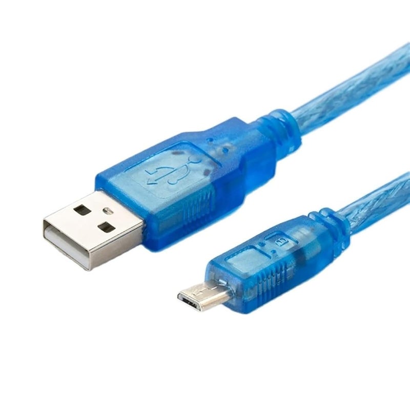 USB-MT4000 Suitable for Series HMI Touch Screen USB Micro Port Programming Cable(Blue GoldPlated Type,3m) - Image 2