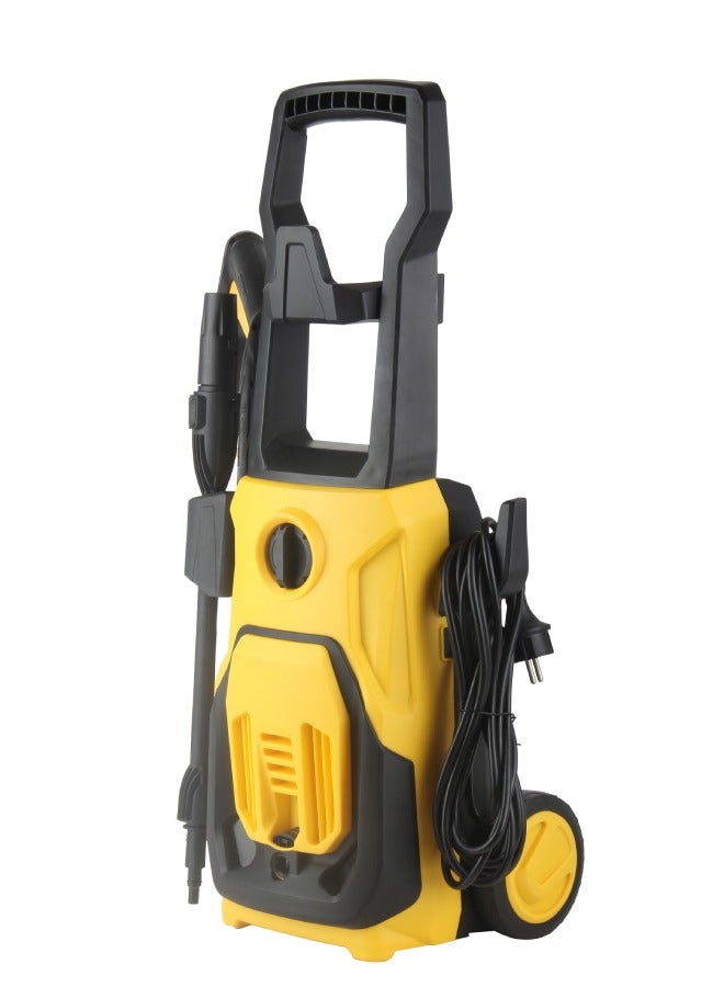 ايست من نون غسالة محمولة عالية الضغط بقوة 1800 واط، مناسبة للسيارات والمنازل والحدائق، ضغط من 90 إلى 135 بار، لون أصفر، سعة 5.5 لتر، أبعادها 31.5×27×40 سم - Image 1