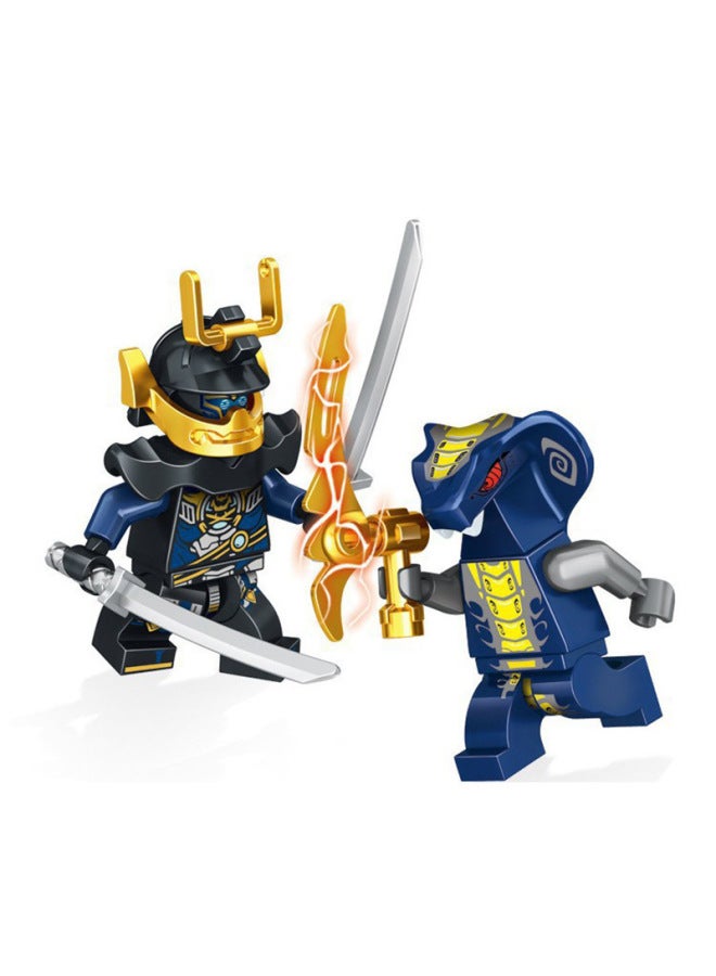 [Bags] National Cool 61045 Compatible With Lego 24 Phantom Series Building Blocks Ninja Little Figure Brand 31035-Color:National Cool 61045 [bag]]  - Image 3