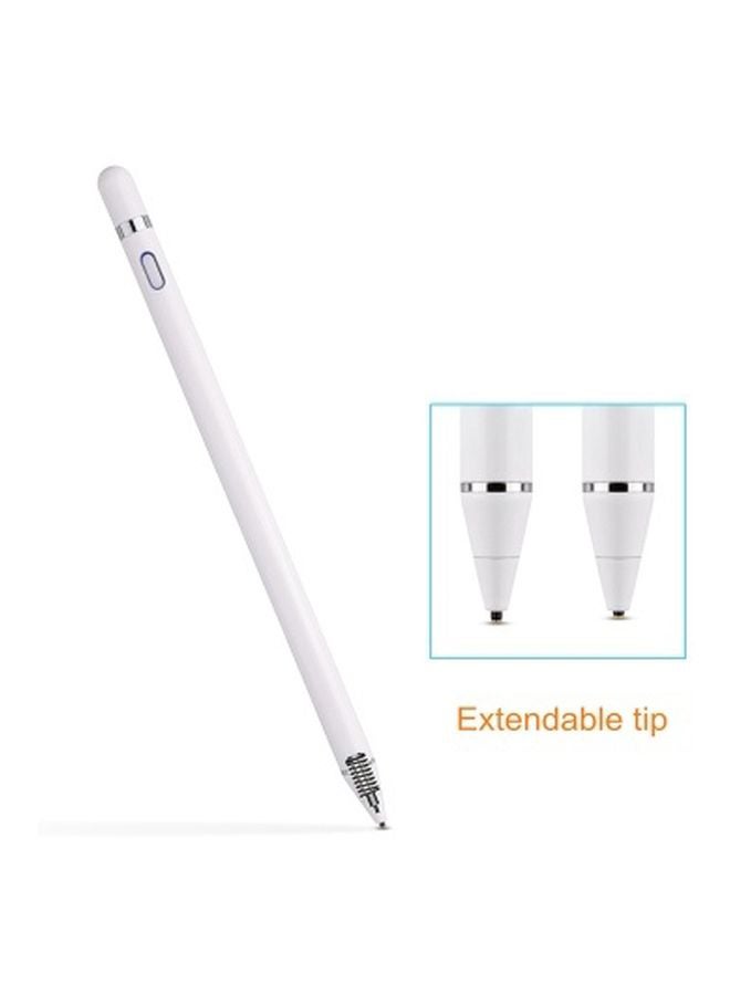 Alyashmac Stylus Capacitive Touch Pencil With LED Indicator White - Image 5