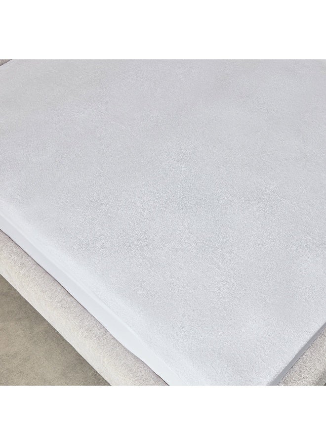 Home Box Terry Waterproof Queen Mattress Protector 200 x 33 x 150 cm - Image 3