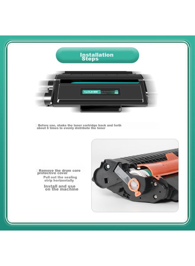 Yatun Compatible With Deli M2500dw Toner Cartridge, Deli T1 Toner Cartridge For M2500adw Printer, M2300adw Toner Cartridge, P2500dw M2500dn/adnw M2500d Ink Cartridge Toner Cartridge - Image 4