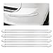 Suvnie 4 PCS Car Bumper Protector Strip AntiScratch Front and Rear Bumper Corner Trim Sticker AntiCollision Patch Bumper Guard Strip Universal Car Accessories for SUV Truck - Image 2