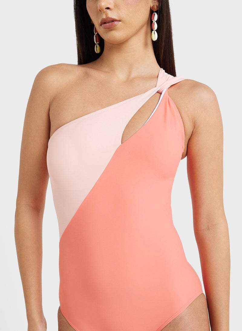 ايلا سباحة بلونين مع فتحة - Image 3