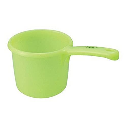 JapanBargain 3040, Japanese Plastic Water Ladle Bath Ladle Dipper Green Color, Made in Japan (1, Green) - Image 1