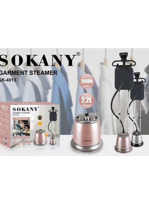Sokany Power Garment Steamer, 2000 Watt, 2.2 Liters - SK-4013