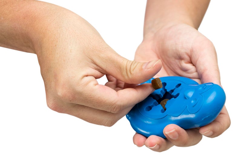 PetSafe Chilly Penguin, Freezable Dog Toy for Small Dogs, Fill and Freeze, Frozen Dog Toy to Fill with Treats, French Vanilla Scented, Interactive Pet Puzzle for Boredom or Separation Anxiety, Small - Image 4