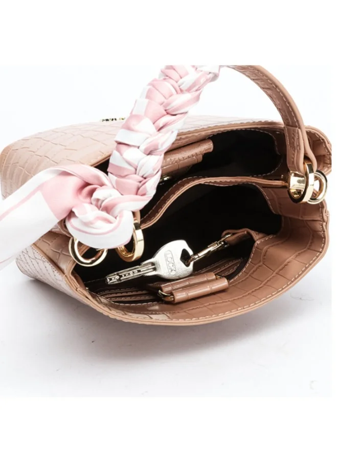 FYOR Accented Textured Handbag BD 108