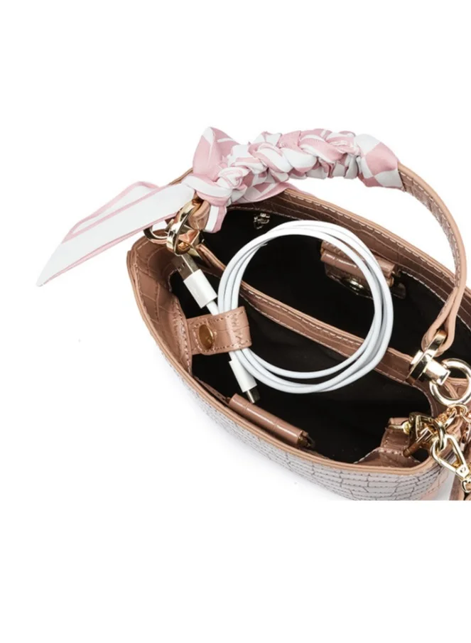 FYOR Accented Textured Handbag BD 108