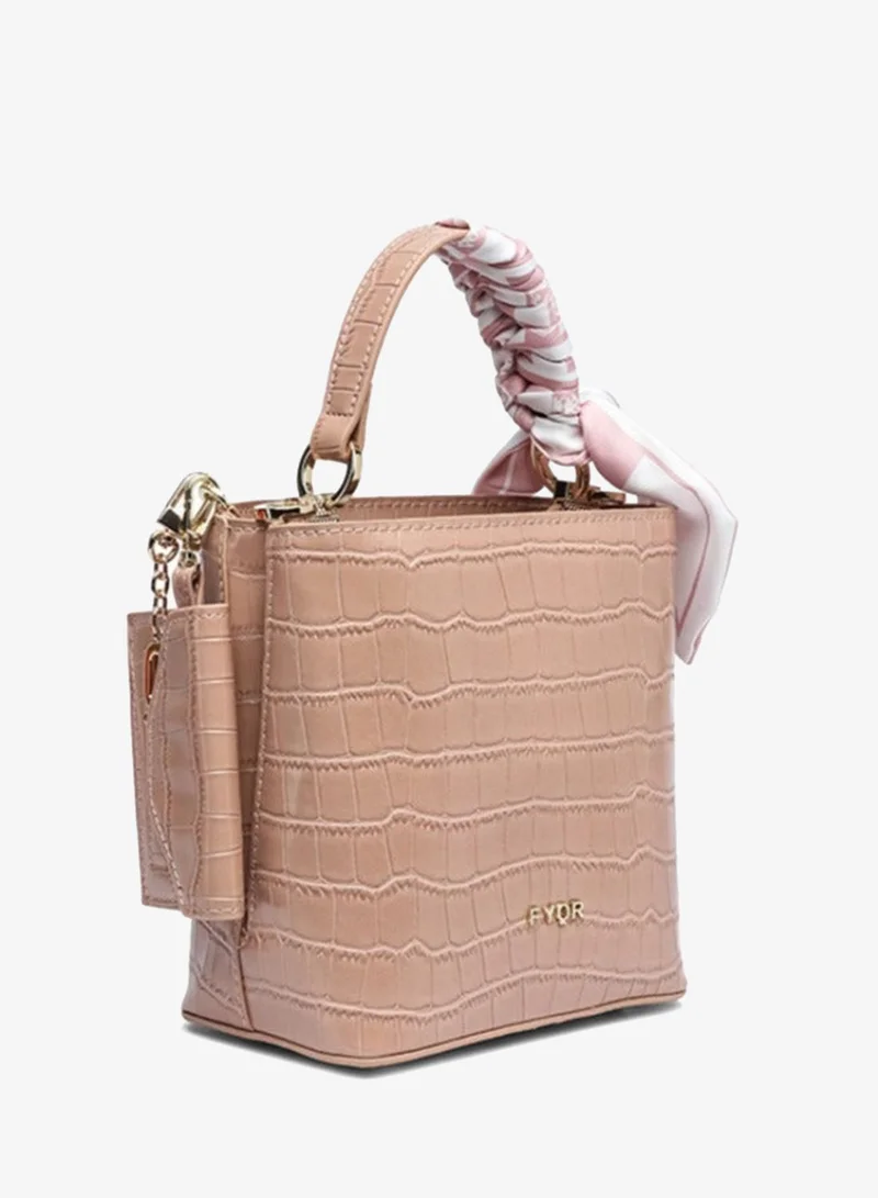 FYOR Accented Textured Handbag BD 108