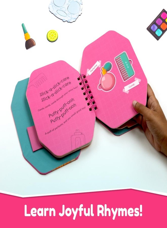 Bloomingo Yippie Yay! Salon Day | Engaging Roleplay Activity for Kids Age 3–7 | Develop Creativity, Social Imagination & Motor Skills While Styling Characters with 18+ Accessories - Image 2