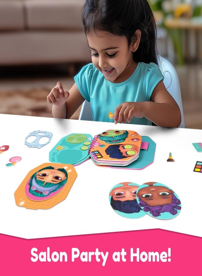 Bloomingo Yippie Yay! Salon Day | Engaging Roleplay Activity for Kids Age 3–7 | Develop Creativity, Social Imagination & Motor Skills While Styling Characters with 18+ Accessories - Image 3