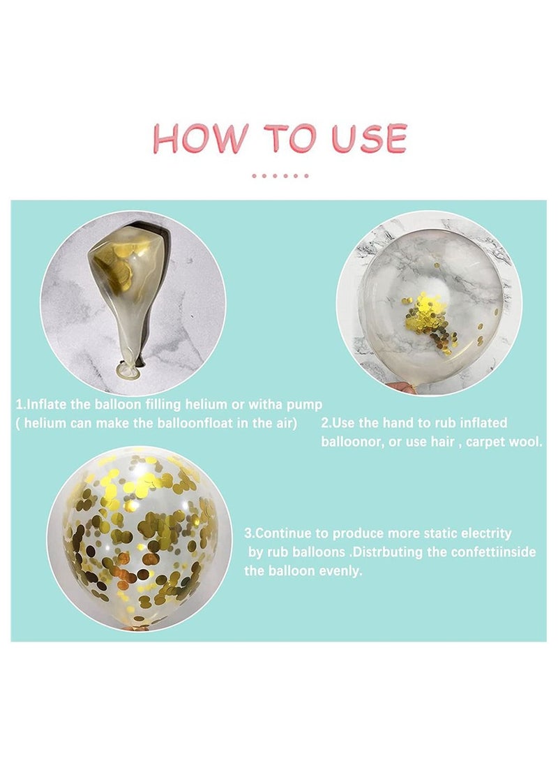 SYOSI Blue Balloon Arch Garland Kit, Silver Balloons and Silver Confetti Latex Balloons for Kids Family Wedding Birthday Party Supplies, Blue Party Balloons for Party Background Decorations - Image 5