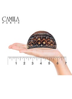 CAMILA Paris Cp1807 French Hair Clip For Women For Thick Volume Hair 35 In Girls Hair Claw Clips Jaw Fashion Durable And Styling Hair Accessories For Women Strong Hold No Slip Grip Made In France  - Image 4
