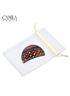 CAMILA Paris Cp1807 French Hair Clip For Women For Thick Volume Hair 35 In Girls Hair Claw Clips Jaw Fashion Durable And Styling Hair Accessories For Women Strong Hold No Slip Grip Made In France  - Image 5