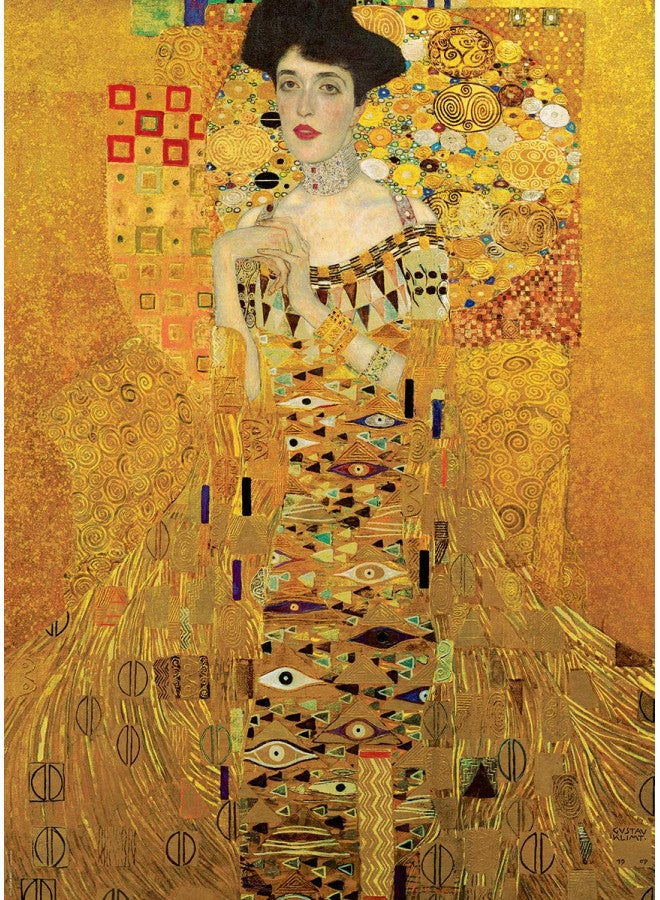 EuroGraphics Portrait of Adele Bloch Bauer by Gustav Klimt 1000 Piece Puzzle (6000-9947) - Image 2