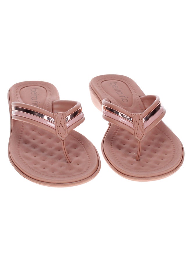 Beira Rio Back Strap Open Toe Block Heel Sandals - Image 2