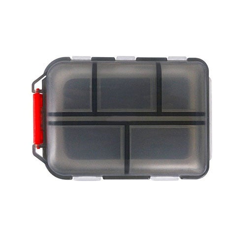 Generic Weekday Pill Box with Waterproof Label Grey single pill box 