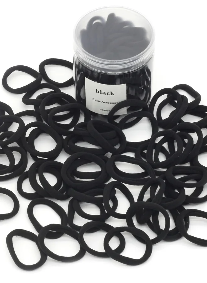 تايك تو مجموعة من 50 ربطة شعر سادة