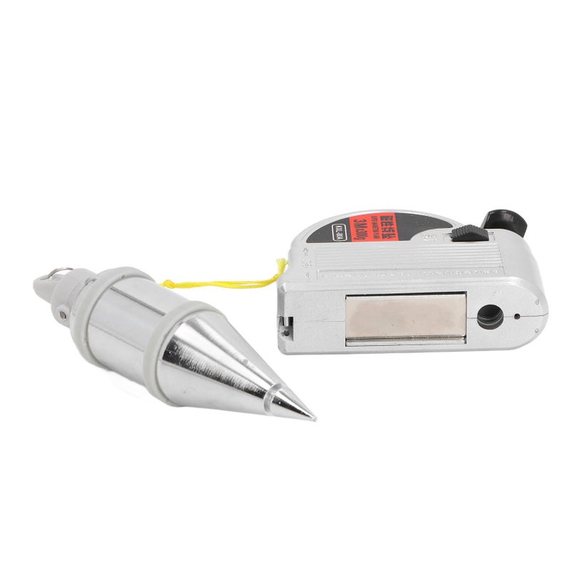 Adjustable Magnetic Wire Hammer 15oz Alloy Steel Plumbbob Flexible Line Retractable Pins - Image 5