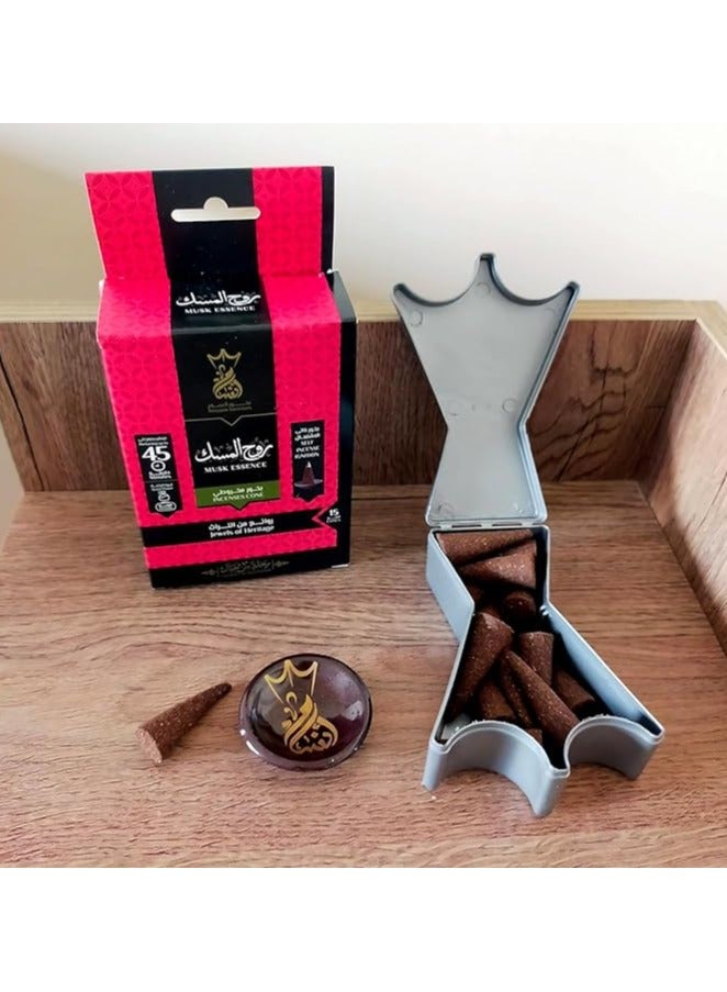 بخور مخروطي من انسام - 15 قمع في كل عبوة