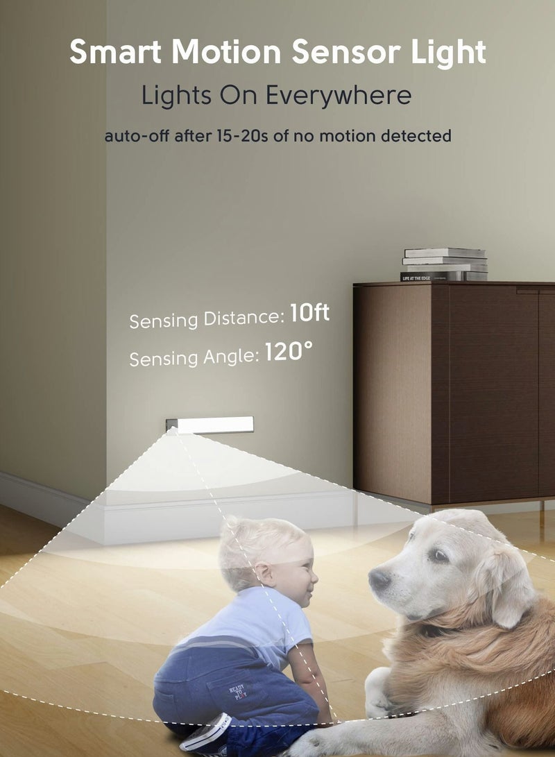 Captaintech Under Cabinet Lights, 40 LED Motion Lights, Indoor LED Closet Wireless Motion Sensor Light - Image 3