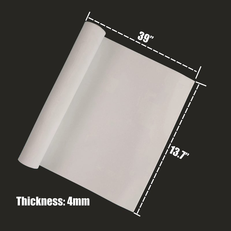 OISAKLD EVA Foam 2mm-10mm 13.7"Ã—39" Craft Foam Sheet 74 kg/mÂ³ Cosplay Foam for Craft Model Cosplay 4mm - Image 2