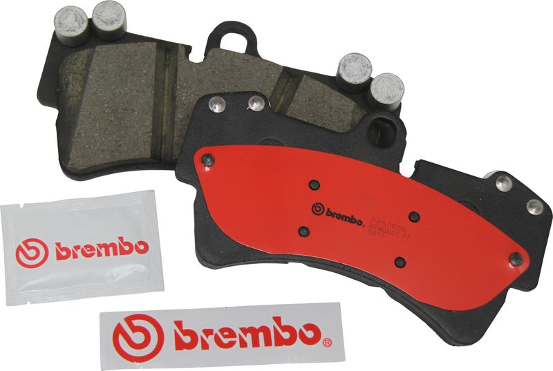 Brembo مجموعة وسادات فرامل قرص السيراميك الأمامية بريمو P37017N دوج/جيب OE# 00K68052369AA - Image 5