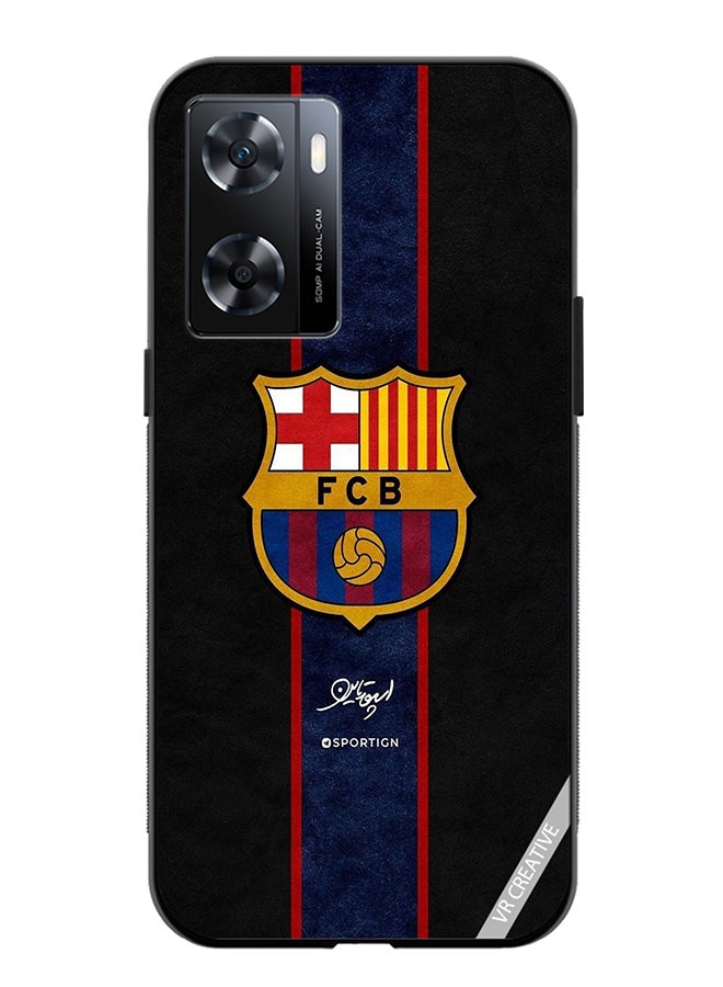 VR CREATIVE Protective Case Cover For Oppo A57/A77s Fcb Design Multicolour - Image 1