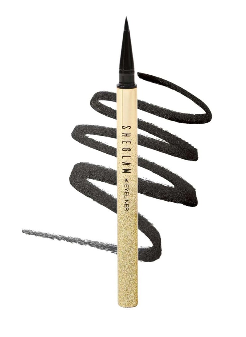 SHEGLAM - Line & Define Waterproof Liquid Eyeliner 0.5ml - Image 1